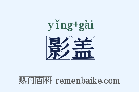 影盖是什么意思的图片